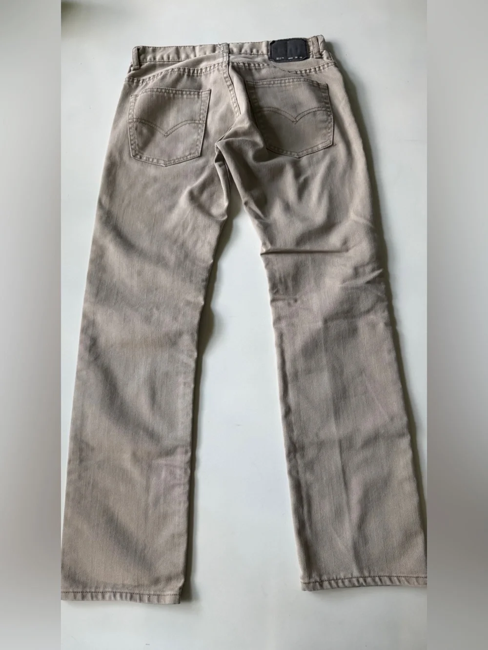 Levi's Men's Slim Straight Jeans - Taupe Gray
